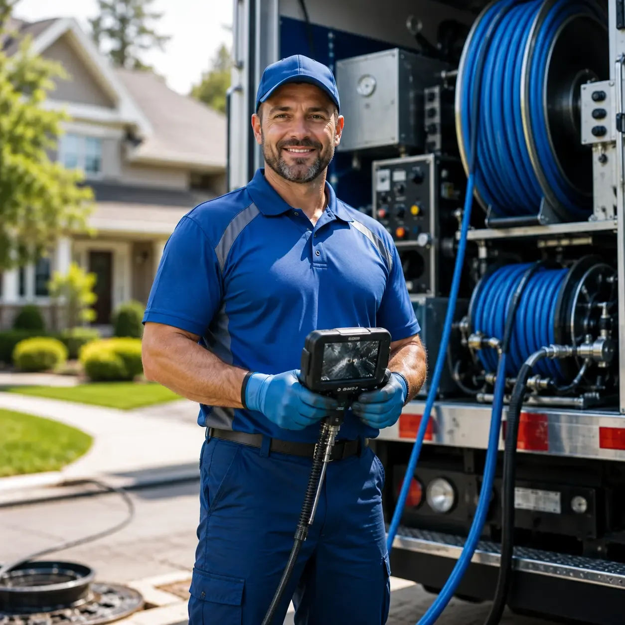 Local outdoor drain cleaning specialists in Crucible, PA